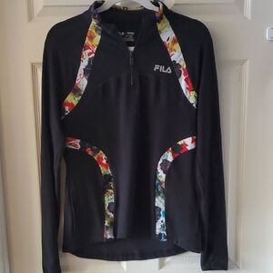 Fila Sport Women' Zip Up Outer Wear Top.  Size Medium